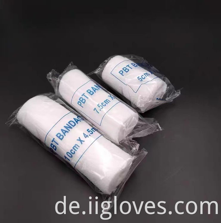 Fabrik Direkte PBT Elastic Bandage Gaze Elastic Bandage PBT Gaze Kohäsive flexible Bandage